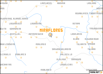 map of Miraflores