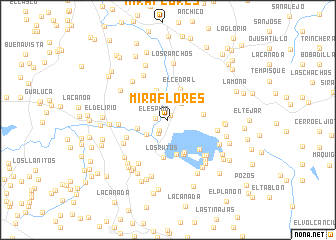 map of Miraflores