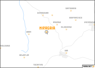 map of Miragaia