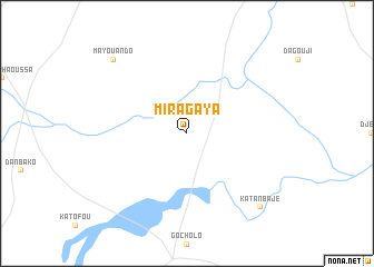 map of Miragaya