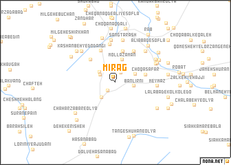 map of Mīrag