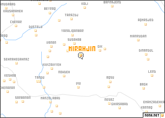 map of Mīrahjīn