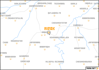 map of Mīrak