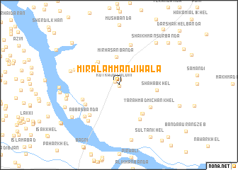 map of Mir Ālam Manjīwāla