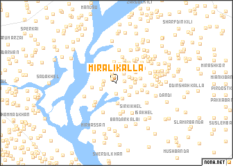 map of Mīr Alī Kalla