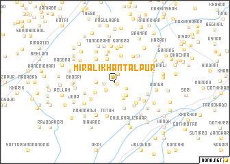 map of Mīr Ali Khān Tālpur