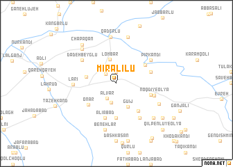 map of Mīr ‘Alīlū