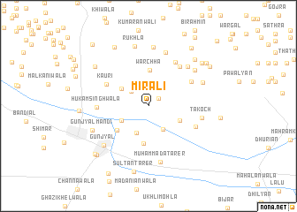 map of Mirali