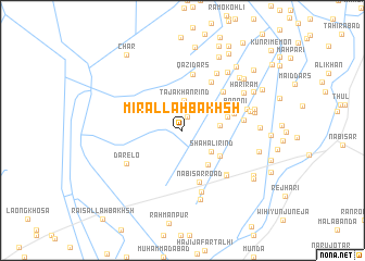map of Mīr Allāh Bakhsh