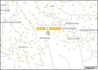 map of Mīr Allāhdād