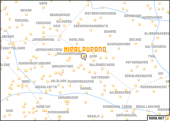 map of Miral Purāno