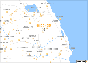 map of Miramar