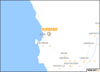 map of Miramar