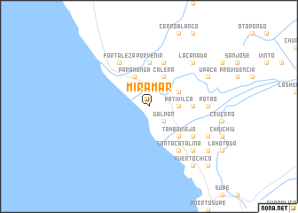 map of Mira Mar