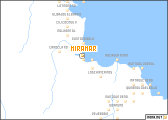 map of Miramar