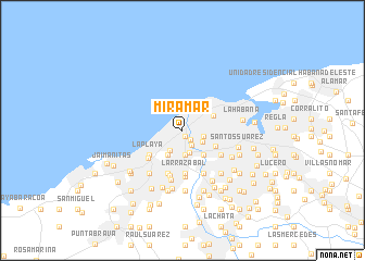 map of Miramar