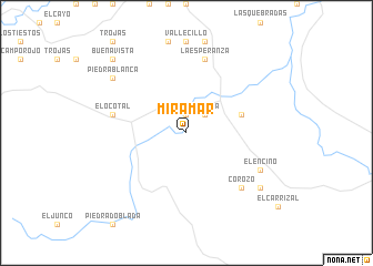 map of Miramar