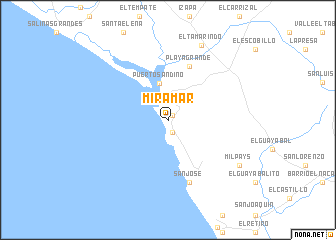 map of Miramar