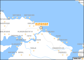 map of Miramar