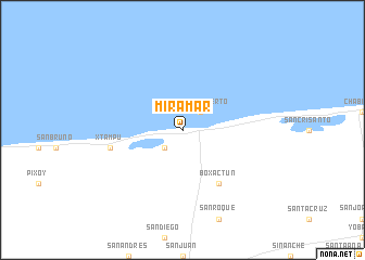 map of Miramar