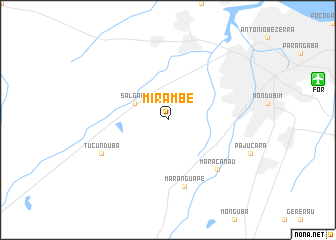 map of Mirambé