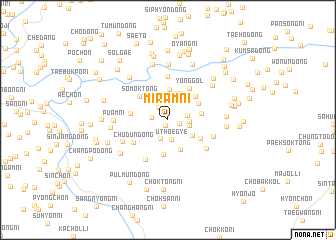 map of Miram-ni