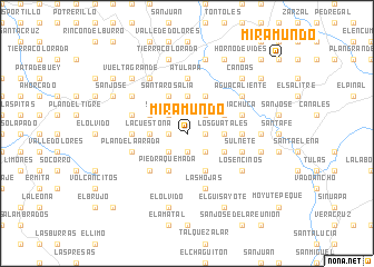 map of Miramundo
