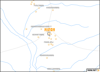 map of Mīr ‘Am