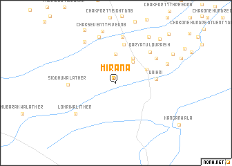 map of Mirāna