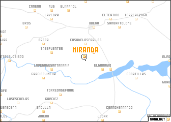 map of Miranda