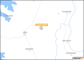 map of Miranda