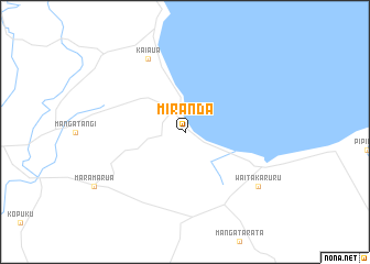 map of Miranda