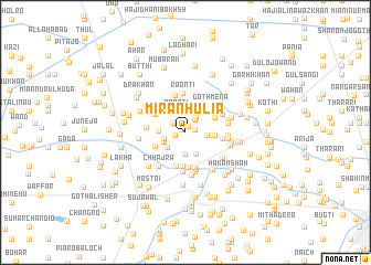 map of Mīrān Hulia