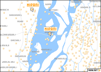 map of Mirāni