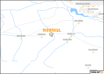 map of Mirankulʼ