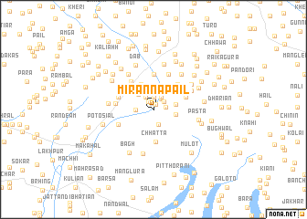 map of Mirān na Pail