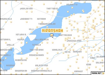 map of Mīran Shāh