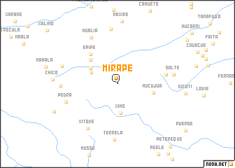 map of Mirape