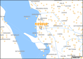 map of Mīrapur