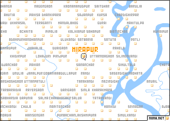 map of Mirāpur