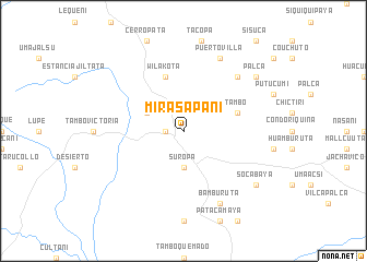 map of Mirasapani