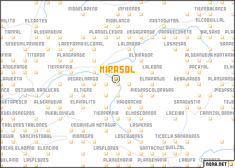 map of Mirasol