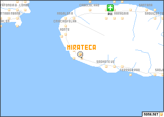 map of Mirateca