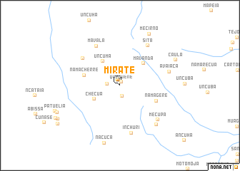 map of Mirate
