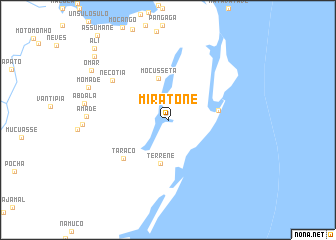 map of Miratone
