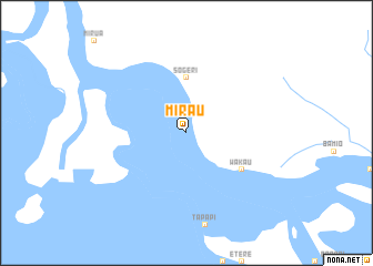 map of Mirau