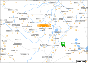 map of Miravida