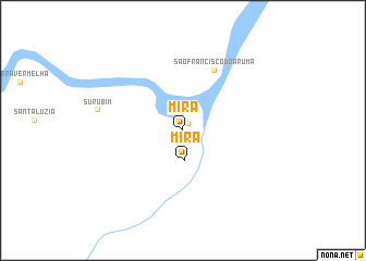 map of Mira