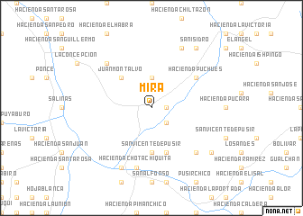 map of Mira