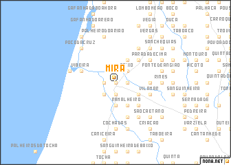 map of Mira